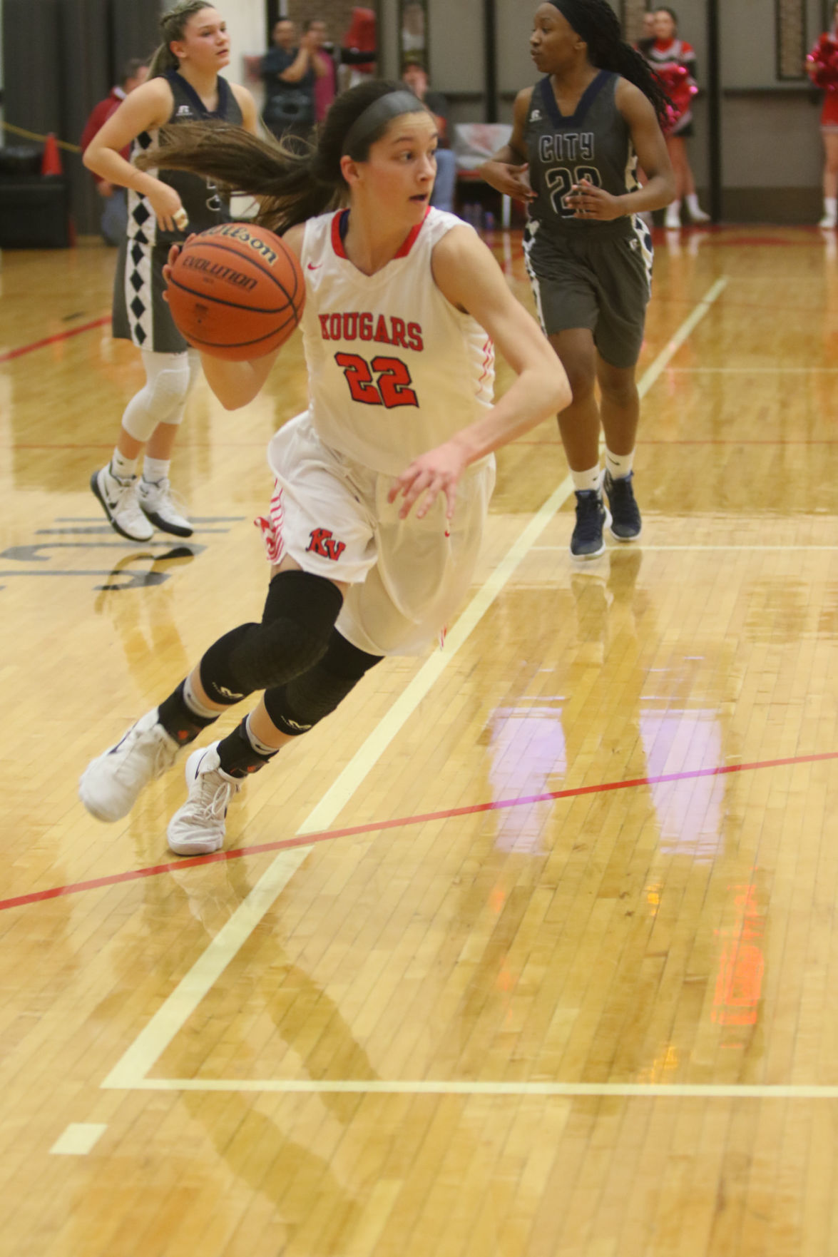 Gallery: Girls basketball sectional - Kankakee Valley vs Michigan City